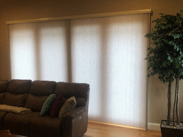 Sliding door blinds installation Hendersonville