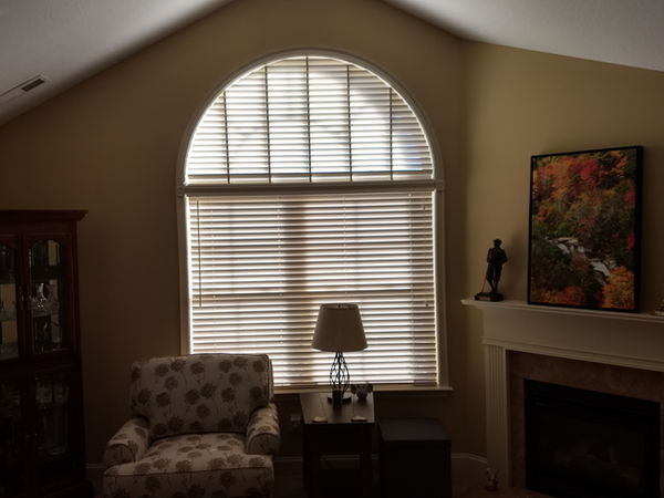 Custom blinds installation WNC